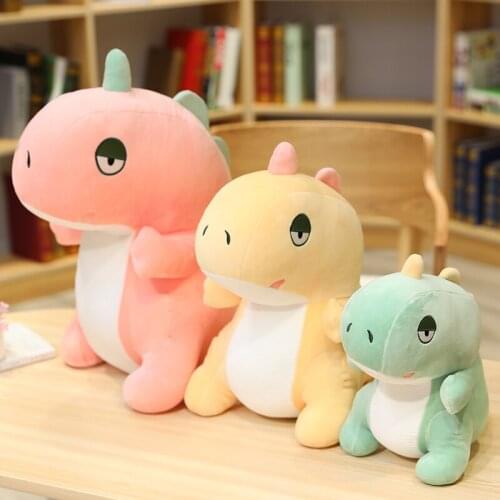 40cm Cute Dinosaurio Peluche Stuffed Toys Soft Plush Dinosaur Pillow Toy Valentine Gifts for Girls Kids Present