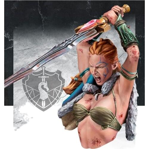 1/12 Resin Model Bust GK，Unassembled and unpainted kit