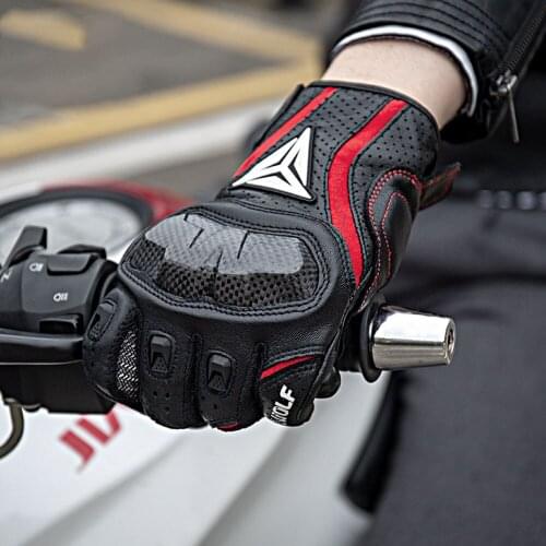 Motorcycle Gloves Full Finger Gloves with Hard Knuckle Protection Racing Motocross Sports Gloves for Road Racing, Climbing