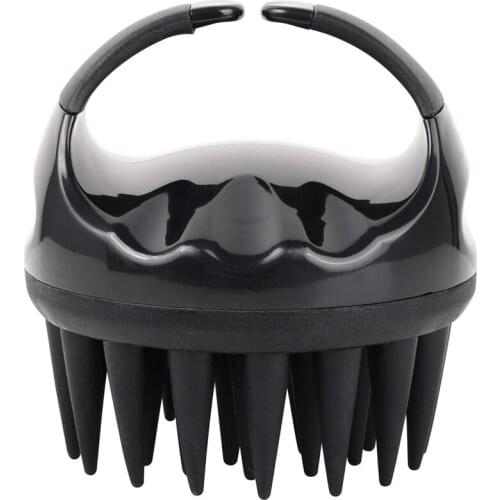 Silicone Hair Scalp Shampoo Massage Brush Shower Head Massager Hair Scrubber for Dandruff