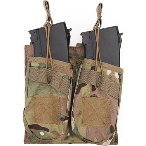 Tactical AK 47 74 Rifle Pistol Mag Pouch Holder Hunting Shooting Airsoft Paintball Single/Double/Triple Magazine Pouches Carrier