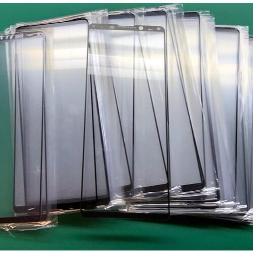 Xperia1ii Outer Screen For Sony Xperia 1 ii 6.5" Front Touch Panel LCD Display Screen Out Glass Cover Lens Repair Replace Parts