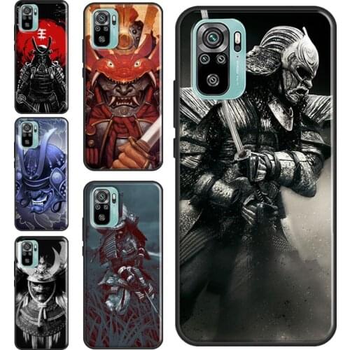 Japanese Samurai Cover For Xiaomi Redmi Note 9 Pro 8T 9S Note8 Note10 Pro Case For Redmi 9 9C 9T 9A K40