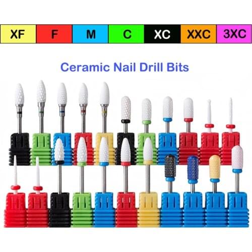 1PC Milling Cutter for Manicure Nail Drill Bits Corundum Mill Cutters Pedicure Bit Nail Nozzles Removing Gel Varnish Accessories