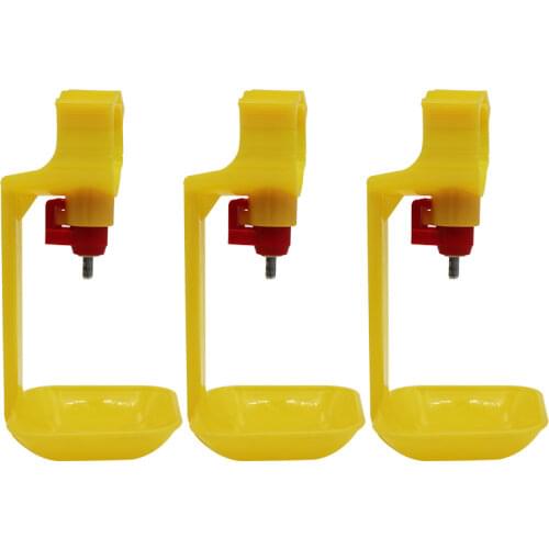 10Pcs chicken water drinking cups automatic chicken water nipple drinker nipple drinker Chicken Drinker Hanging Cups