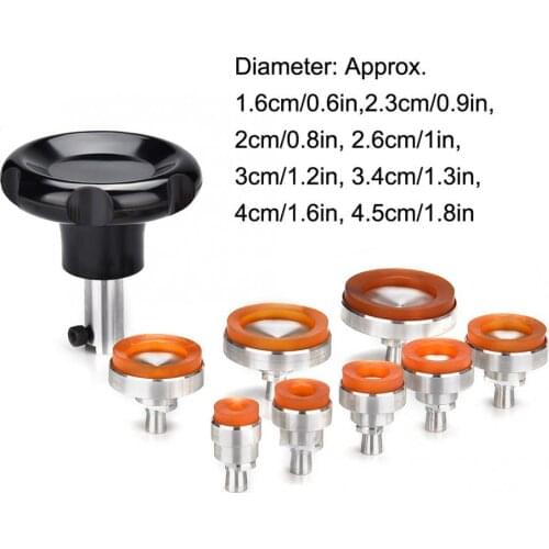 8pcs/Set Watch Back Soft Glue Case Cover Opener + 1pc Watch Case Opener kit for Watch Part Repair Tool for Watchmaker