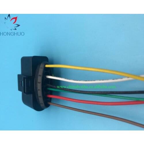 3.5mm car Plug Connector 6-Pin Pigtail Wiring For A3 A4 A5 A6 Q31J0973726