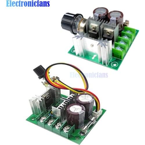 DC 12-40V 10A Adjustable DC Motor Speed Controller PWM DC Motor Speed Controller Module 400W Adjustable Speed Regulator