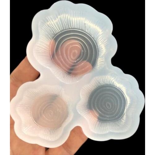 DIY mirror three size combination stump mold UV drop plastic mold hand-made decoration A138