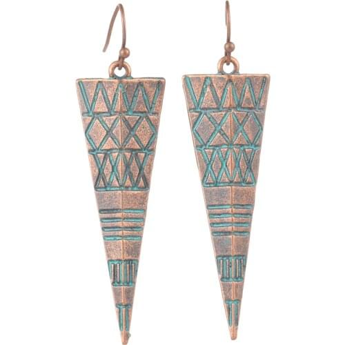 Boho Vintage Retro Ethnic Earrings Dangle Drop Earring for Women Jewelry Accessories 2019 New Fashion