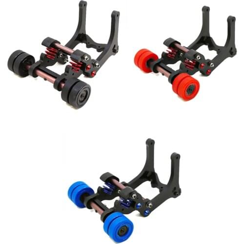 Double Wheel Keel Wheelie Raise Head Bar for 1/5 Traxxas XMAXX X-MAXX