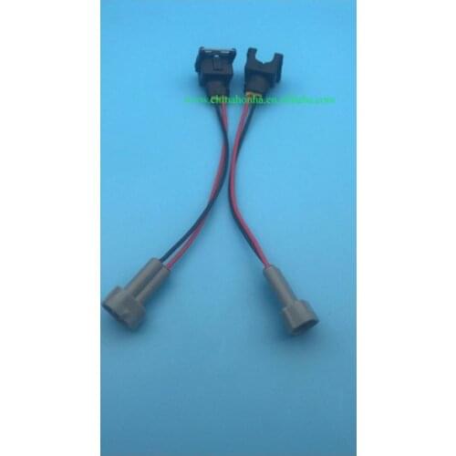 EV1 Female Fuel Injector Connector 750cc 1000cc 650cc ev6 ev14 rb26dett gtst rb26 rb25 7mgte 2jzgte 1jzgte 2jz 1jz wire harness