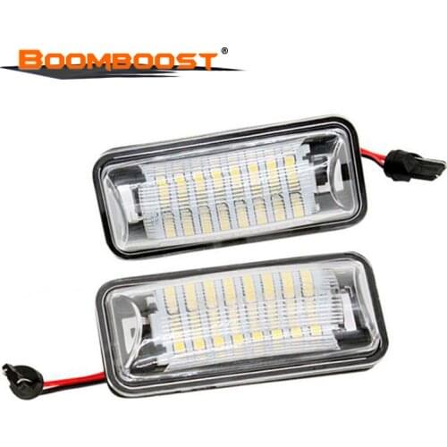 2 PCS For Toyota 86 GT86 FT86 BRZ Scion FR-S Car LED License Plate Light Lamp LED Tail Light Rear Registration Number Plate Lamp