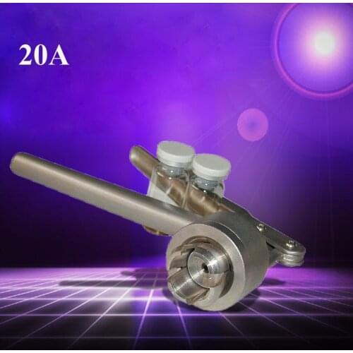 1PC 20A Manual vial crimper,bottle cap crimping tool,Antibiotics bottle capper machine,handheld capping machine