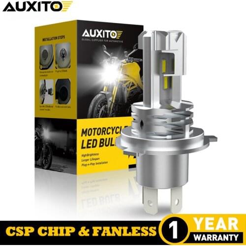 1X H4 LED Motocycle Headlight Bulbs For BMW F650GS Dakar G450X G650X Challenge Country Moto HP2 Enduro Megamoto R1150R Roadster