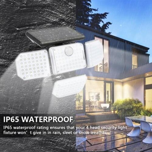 Solar Wall Light 181LED Solar Light Outdoor Solar Lamp With Motion Sensor Solar Powered Sunlight Spotlights For Garden Decor