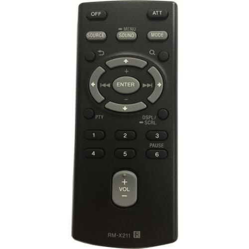New Original remote control RM-X211 for sony car remote control GS9 CDX-CS500R GT40U GT45U WX-GT80W controller