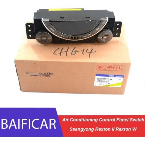 Baificar Brand New Genuine Air Conditioning Control Panel Switch Assembly 6870008D11HEL For Ssangyong Rexton II Rexton W
