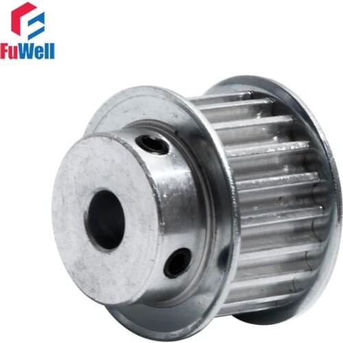 5M-20T HTD Timing Pulley 16mm Belt Width Gear Belt Pulley 5/6/8/10/12/14/15mm Bore Aluminum Alloy 20Teeth Transmission Pulley