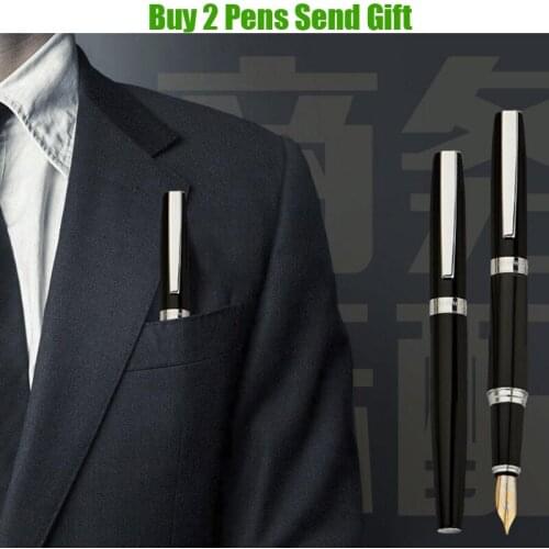 Hot Selling Brand Hero 382 Metal Ink Fountain Pen Business Men Writing Pen Hand Pocket Pen Buy 2 Pens Send Gift