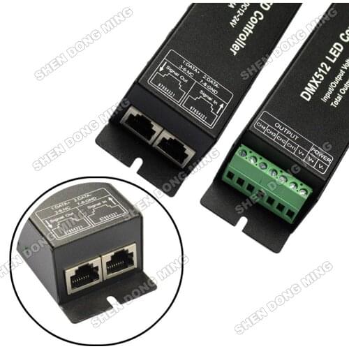 LED Digital DMX 512 Decoder LED RGB Controller,DC12-24V 4A 4 Channels,Top Quality