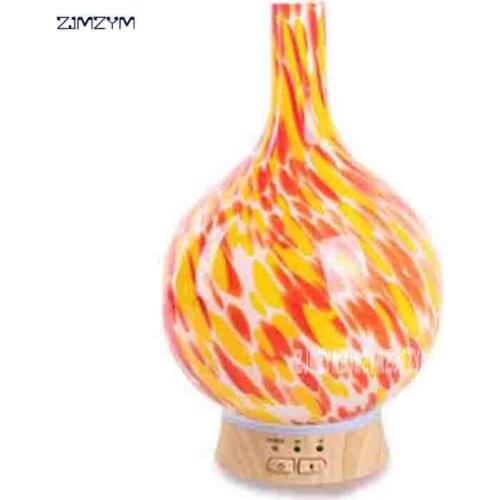 Creative Home Ultrasonic Aromatherapy Machine Mini Humidifier Sprayer Light Bedroom Aromatherapy Furnace 10W 28ml/h 4-6 Hours