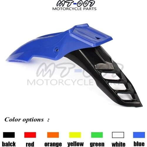 Universal Off Road Dirt Pit Bike MX Motocross Motorcycle Front mudguard front fender For KLX YZF DRZ CR CRF DT RMX