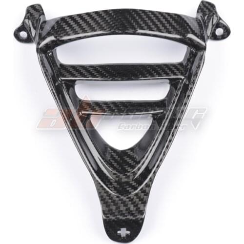 Upper Center Nose Air Intake Ram Fairing For Triumph Daytona 675 R Carbon Fiber