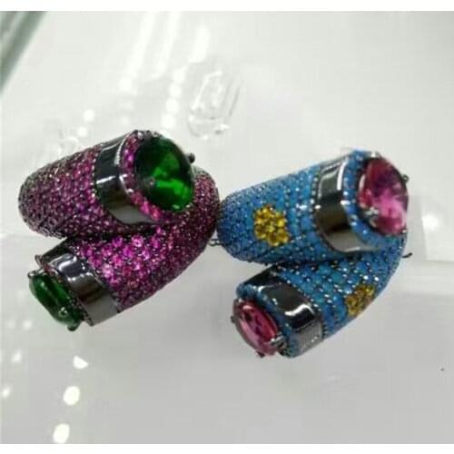 Xa429 Luxury Designer Fashion 925 Sterling Silver Jewelry zirconia shinning for lady women,cute&sweet pc