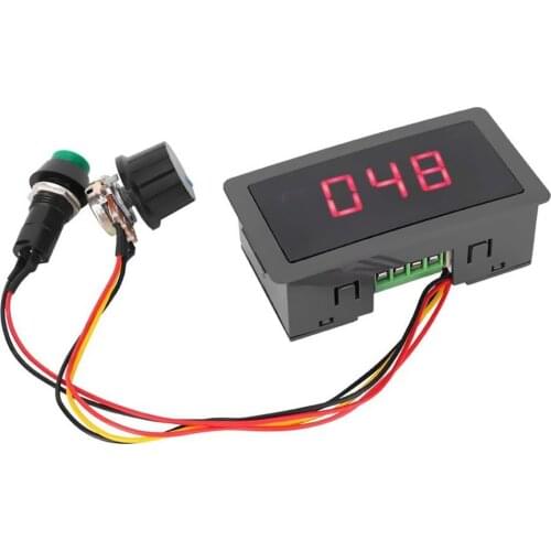 1PCS 6V 12V 24V 5A PWM DC Motor Speed Controller CCM5D Digital Display LED Motor Controller Speed Regulator High Quality