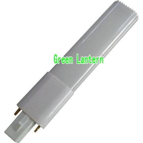 2pcs G23 led lamp 8W 800 lm ac85-265v smd 2835 2 pin cfl lamp compact lamp led tc lamp g23