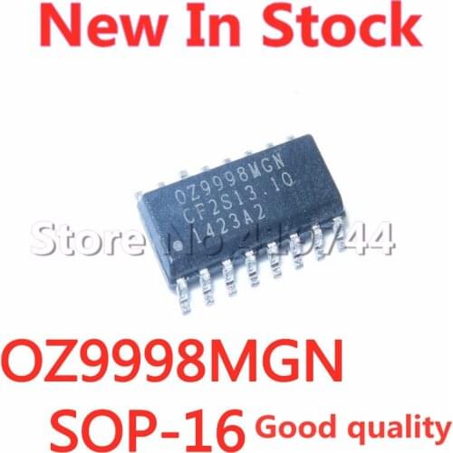 2PCS/LOT OZ9998MGN OZ9998 SOP-16 SMD LCD power backlight chip NEW In Stock