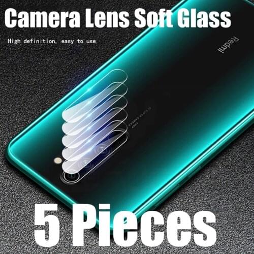 5 Pieces Camera Lens Glass for Xiaomi Redmi Note 8 Pro Protective Glass Back Len Film Redmi Note 7 8a 8t Camera Protector cover