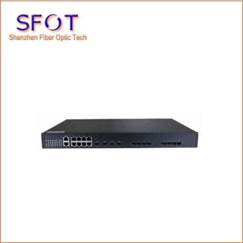 8 PON Ports EPON OLT equipment, 8 uplink ports, Optical Line Terminal, with SFP modules