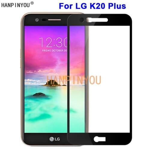 For LG K20 Plus / LG K20+ / LG TP260 5.3" New 9H Hardness 2.5D Full Cover Toughened Tempered Glass Film Screen Protector Guard