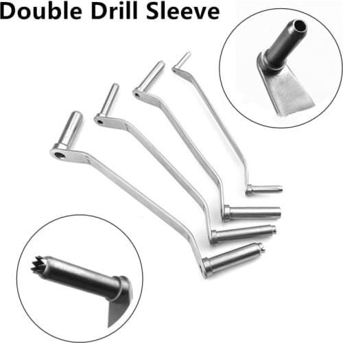 Double Drill Sleeve Stainless Steel Veterinary Orthopedics Surgery Instrument