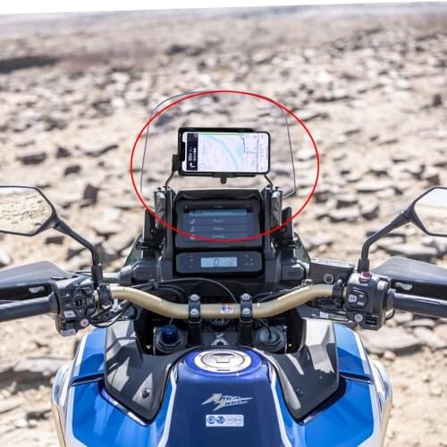 Motorcycle front mid navigation bracket GPS mobile phone charging For Honda CRF1100L CRF 1100 L Africa Twin Adventure sports