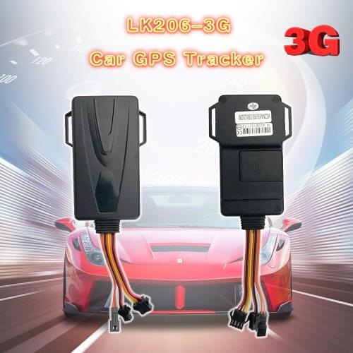 3G Car GPS Tracker LK206-3G GPS Tracking Locator Cut Off Fuel Voice Monitor GPS Car Tracker Realtime Tracking Device Shock Alarm