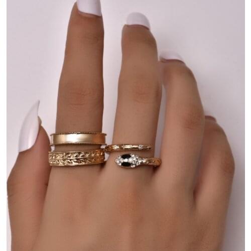 Korean Ring Fashion Jewelry Rings For Women Steampunk Shaped Halo Ring Gothic Vintage Engagement Rings Couple Ring Wholesale