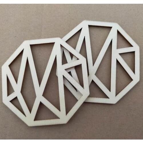 Good Quality Round Tea Cup Mats Wood Placemats Coaster For Drinks