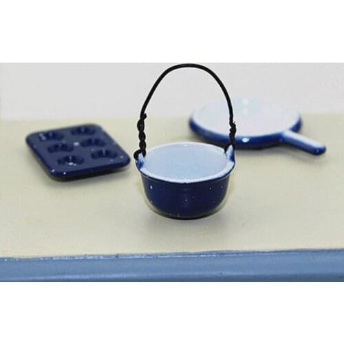 Mini Pastry Board Plate Simulation Kitchen Pan Pot Model Toys 1/12 Dollhouse Miniature Accessories for Doll House Decoration