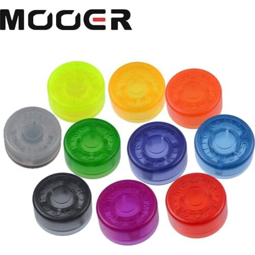 MOOER Footswitch Topper Protector Colorful Plastic Bumpers for Guitar Pedal Accessories Candy Color Random