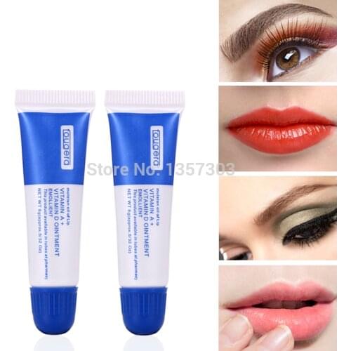New 50PCS Microblading Permanent Makeup Supplies Eyebrow and Lips Tattoo A&D Ointment Permanent Makeup Tattoo Supplies