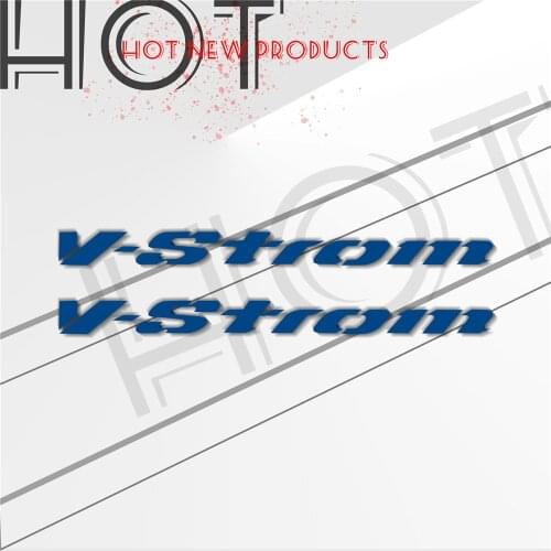 New motorcycle bicycle fuel tank sticker wheel helmet MOTO waterproof reflective logo for Suzuki v-strom vstrom 1000 650