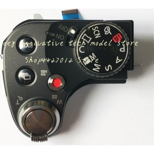 NEW FZ70 FZ72 Top Cover Shutter Button Mode Dial Power Switch VYK6P04 For Panasonic DMC-FZ70 DMC-FZ72 Camera Repair Part