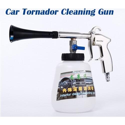 Tornador Car Air Cleaning Gun Surface Interior Exterior Air Washing Tool EU For Glass Window Leather Cleaner Gun Cleaning Tool