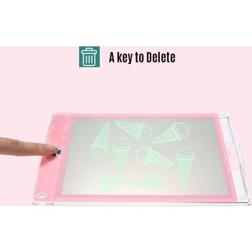 Portable 8.5 Inch Tablet Semi-transparent Screen Electronic LCD Writing Drawing Board Copy Board Tracing Pad with Stylus Pen