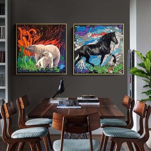 Gray Sexy Nude Woman With Guitar Posters And Prints Wall Art Canvas Painting Modern Naked Girl Picture For Living Room Decor