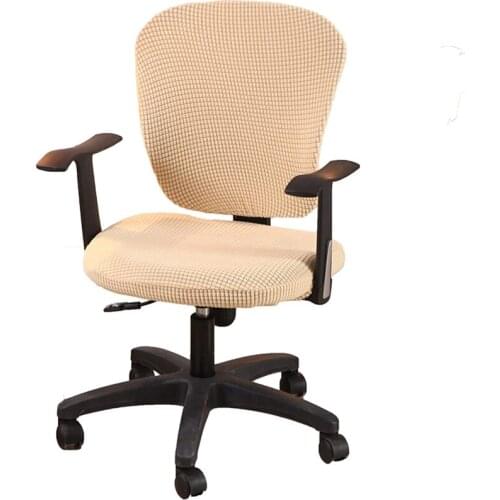 Thickeded Office Computer Split chair cover Spandex Rotating Lift Seat Cover Childrens Study Chair cover housse de chaise