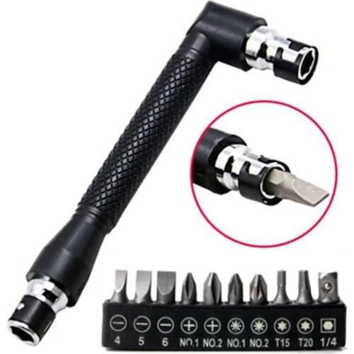 Socket Wrench Petpig Dual Head L-shaped Mini Socket Wrench Screwdriver Bits Key Utility Tool And Screwdriver Bit Drill Set